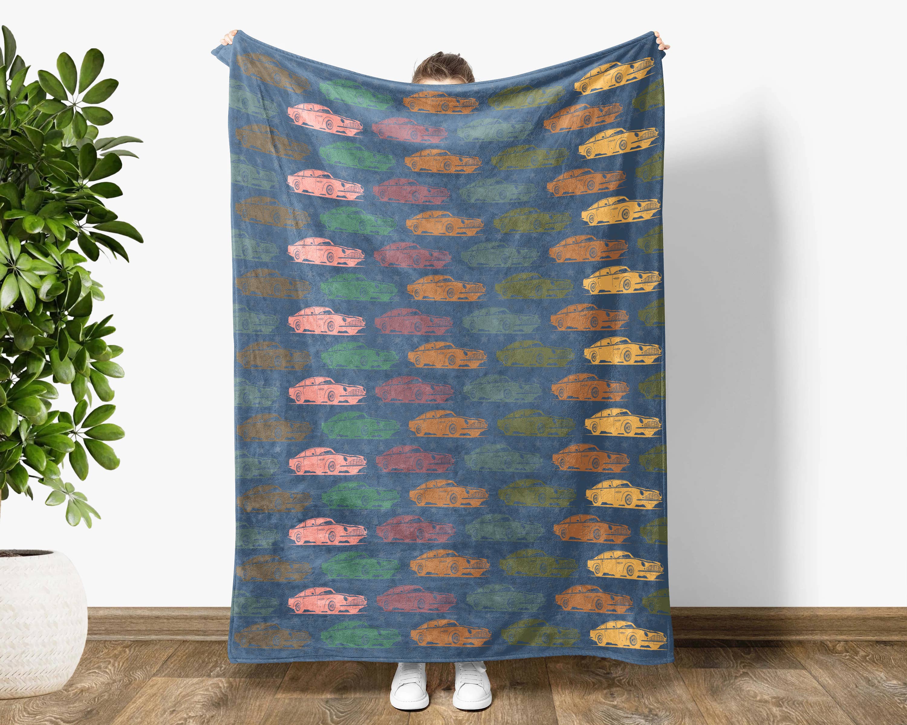 Vivtrek - Wholesale Throw Blanket - Classic Car Blanket Vintage Vehicle Auto Restoration Throw6