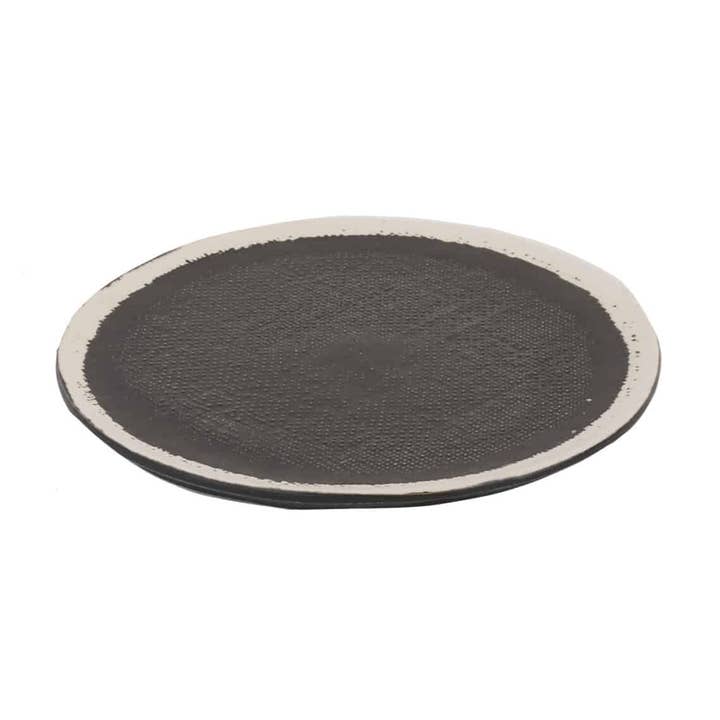 Bob Plate Flat Ceramic for wholesale by Sempre In & Outdoor Living