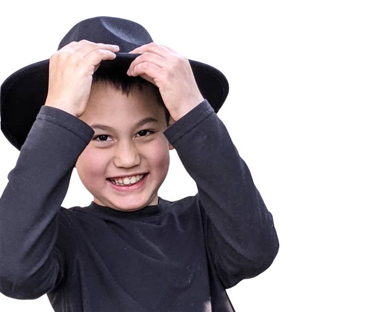 DNMC - Wholesale Kids Hat - Kids - Kid's Vegan Felt Rancher Hats9