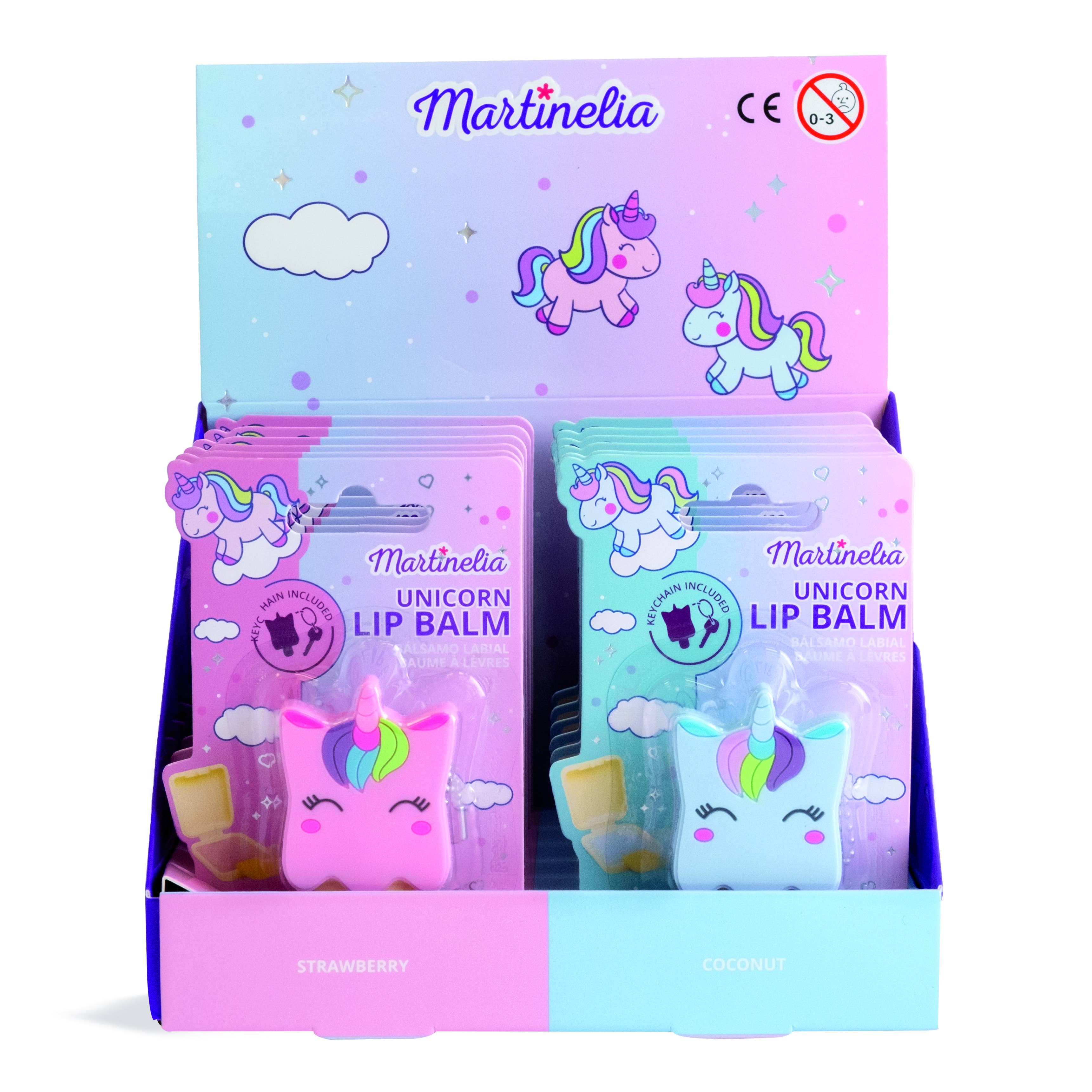 Aquarius Cosmetic SLU - Wholesale Kids Makeup - Kids - MARTINELIA WORLD UNICORN LIP BALM2