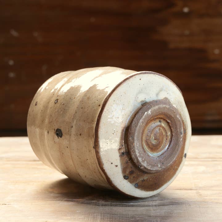 Matt Fishman Pottery - Wholesale Coffee Mug - Wild Clay Yunomi White Slip6