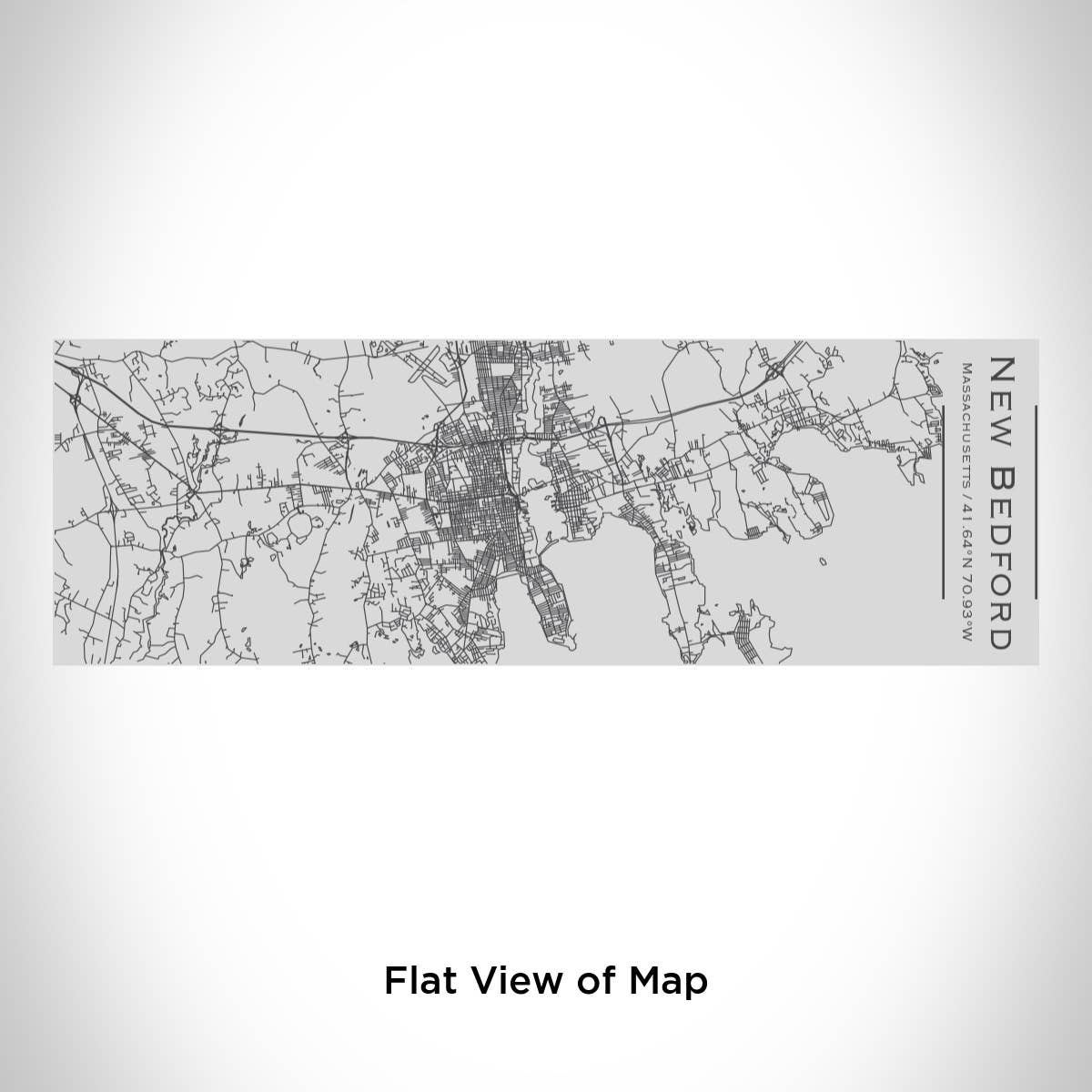 JACE.design - Wholesale Insulated Mug/Tumbler - New Bedford MA Map Insulated Cup1