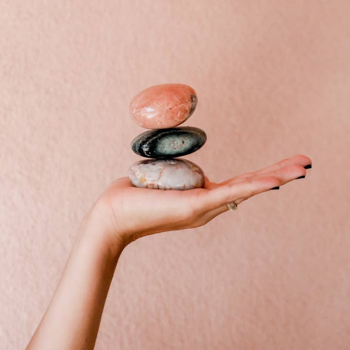 JaxKelly - Wholesale Spiritual Stone/Crystal - Palm Stone - Moonstone5