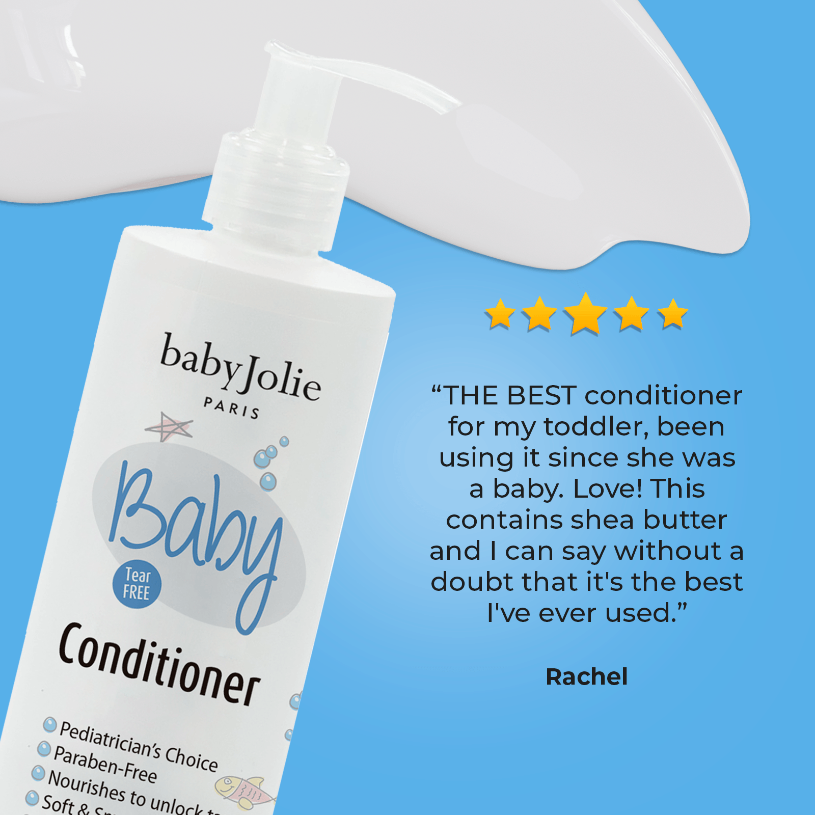 Baby Jolie - Vente Après-shampoing – bébé - Après-shampooing pour bébé | 7,5 oz (221 ml)11