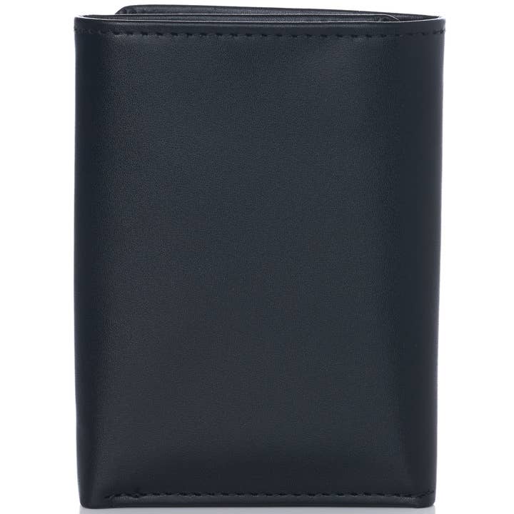 Alpine Swiss – Carteira – Homem por atacado – Carteira masculina Alpine Swiss RFID de capacidade de luxo com três dobras com seção de nota dividida - 978-PARENT3