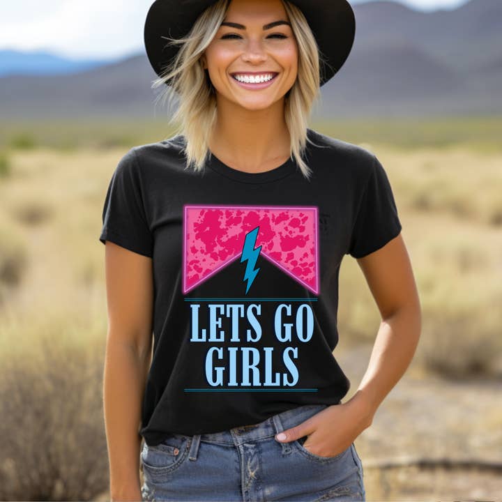 Let's Go Girls Tee for wholesale by Grafted Branch Co.