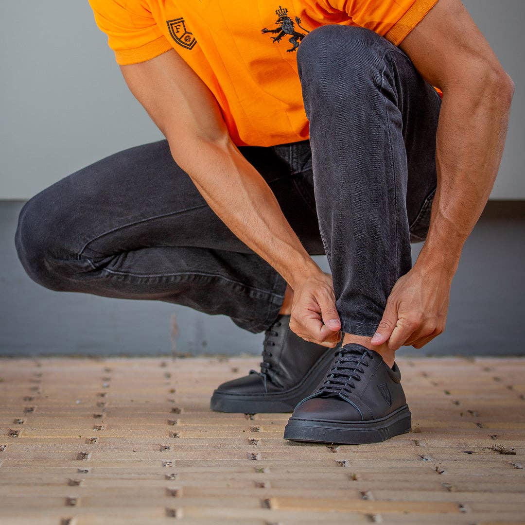 Football Town - Wholesale Lifestyle Sneakers - Men's - Sneaker Town (Black/Black)6