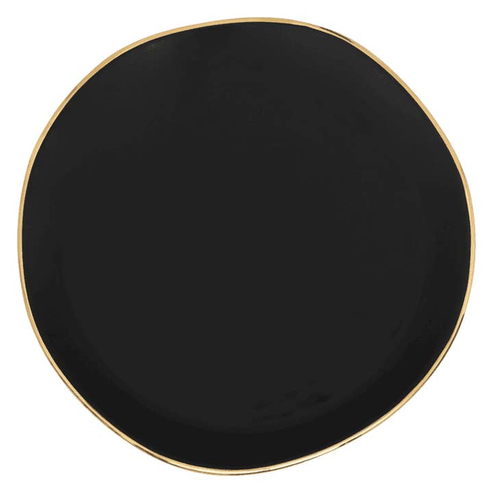 Good Morning plate Ø17 cm - Black for wholesale by Urban Nature Culture