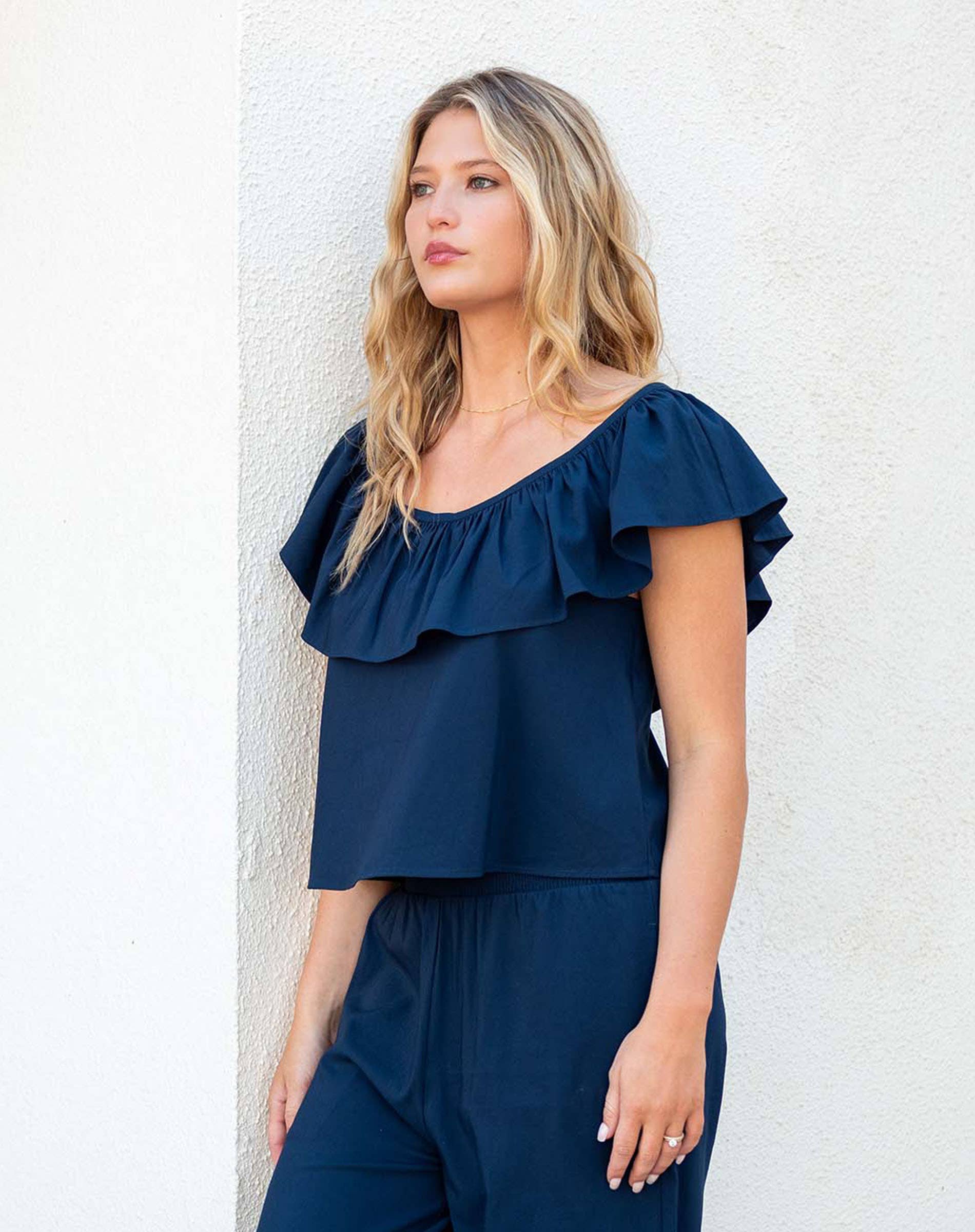 MERSEA - Wholesale Blouse - Women's - Veranda Ruffle Top9