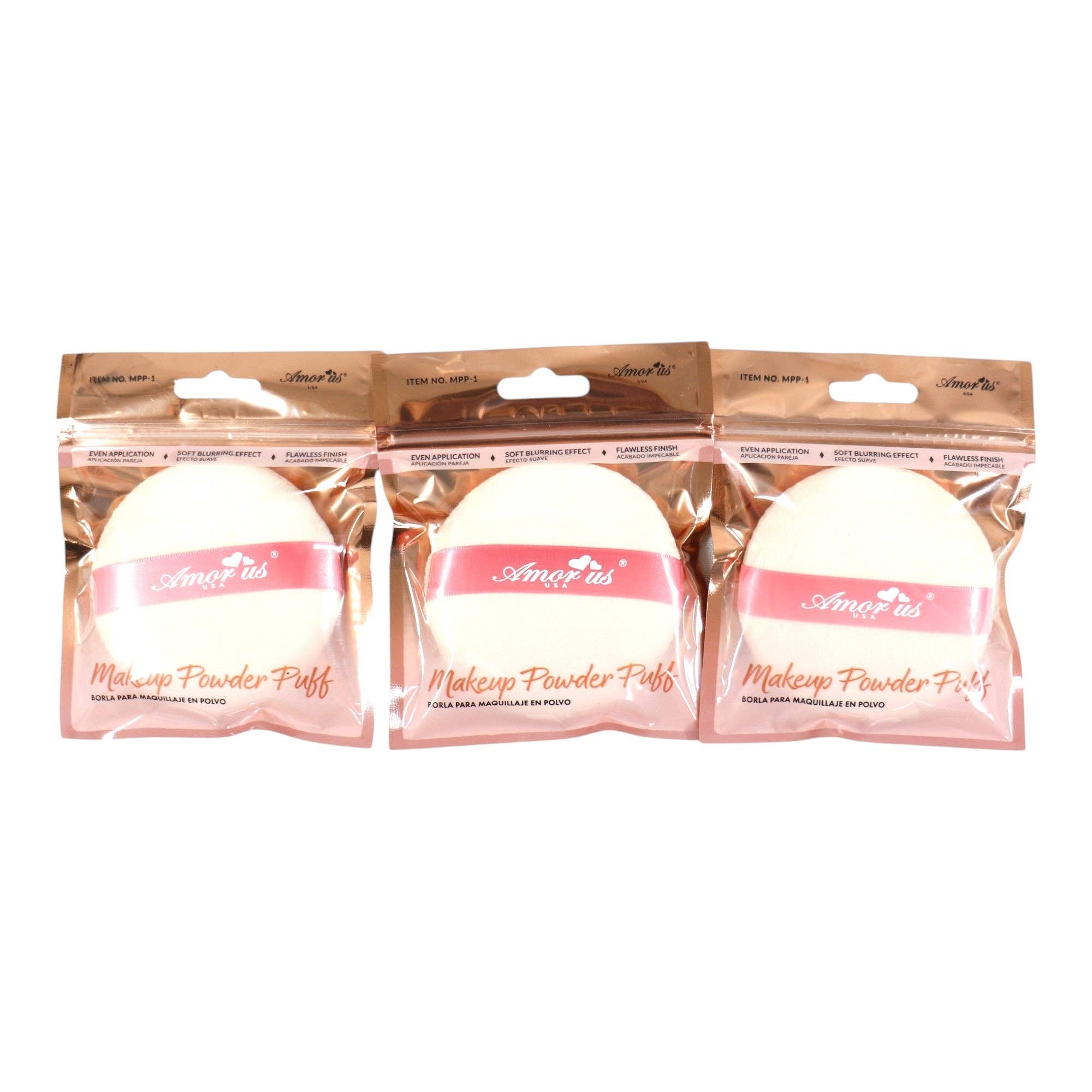 Assorted Makeup Powder Puff MPP-1 (4PK) for wholesale on Faire5