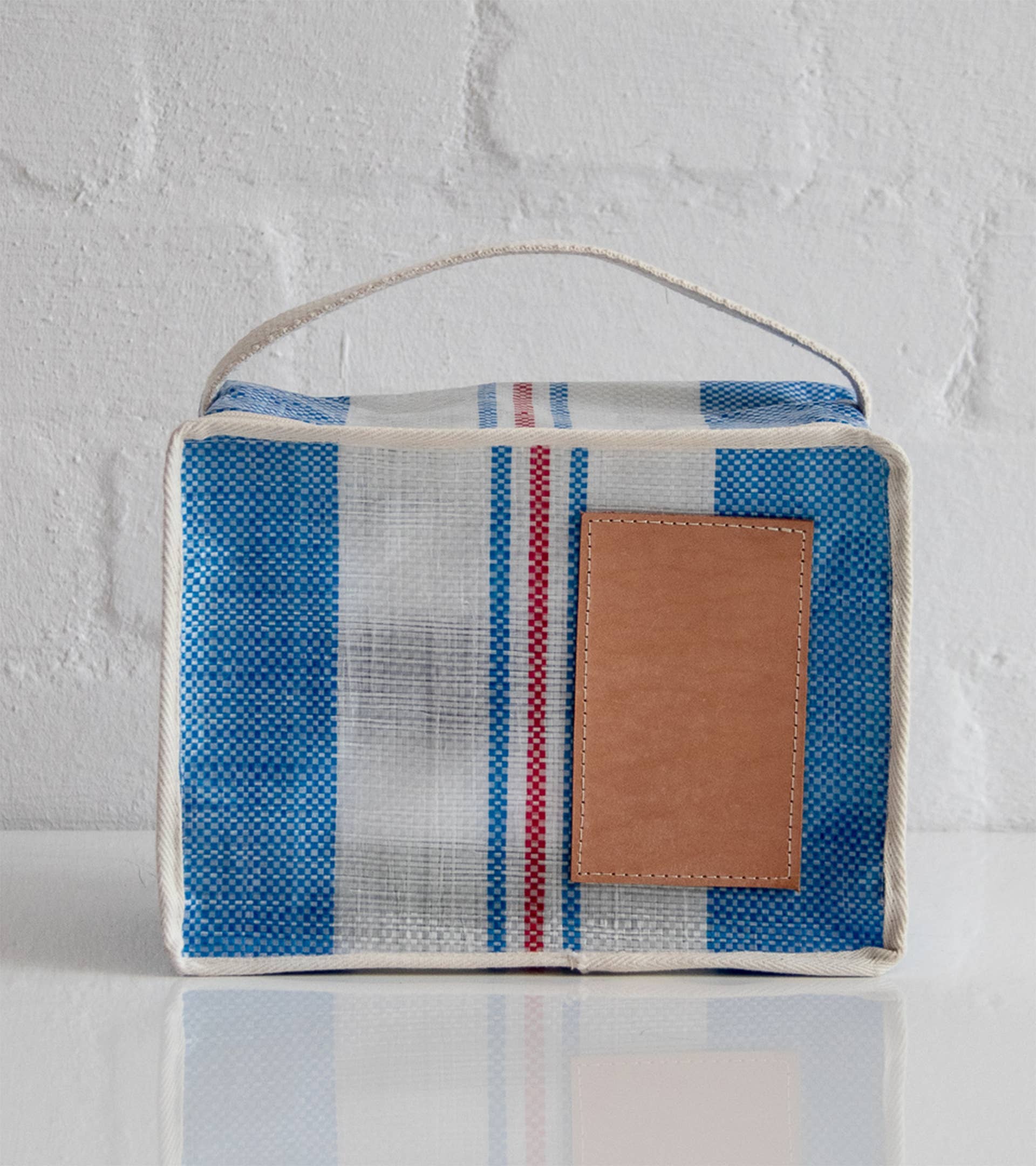 MONO+n.a.v.y - Wholesale Cooler/Cooler Bag - No.o28 Tarpaulin Cooler Bag Blue Stripe