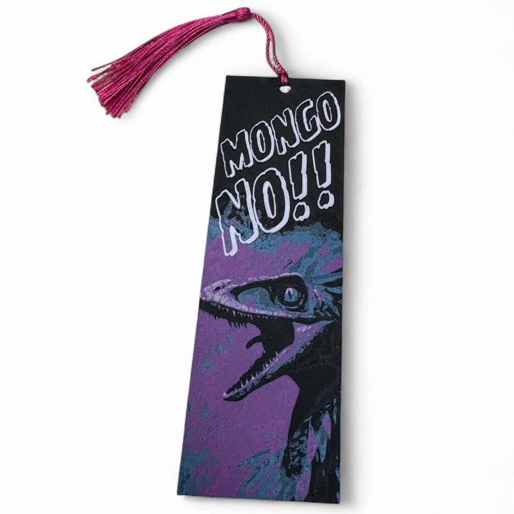 Twisted Layers - Wholesale Bookmark - MONGO NO!! Dungeon Crawler Carl Inspired 3D Bookmark1