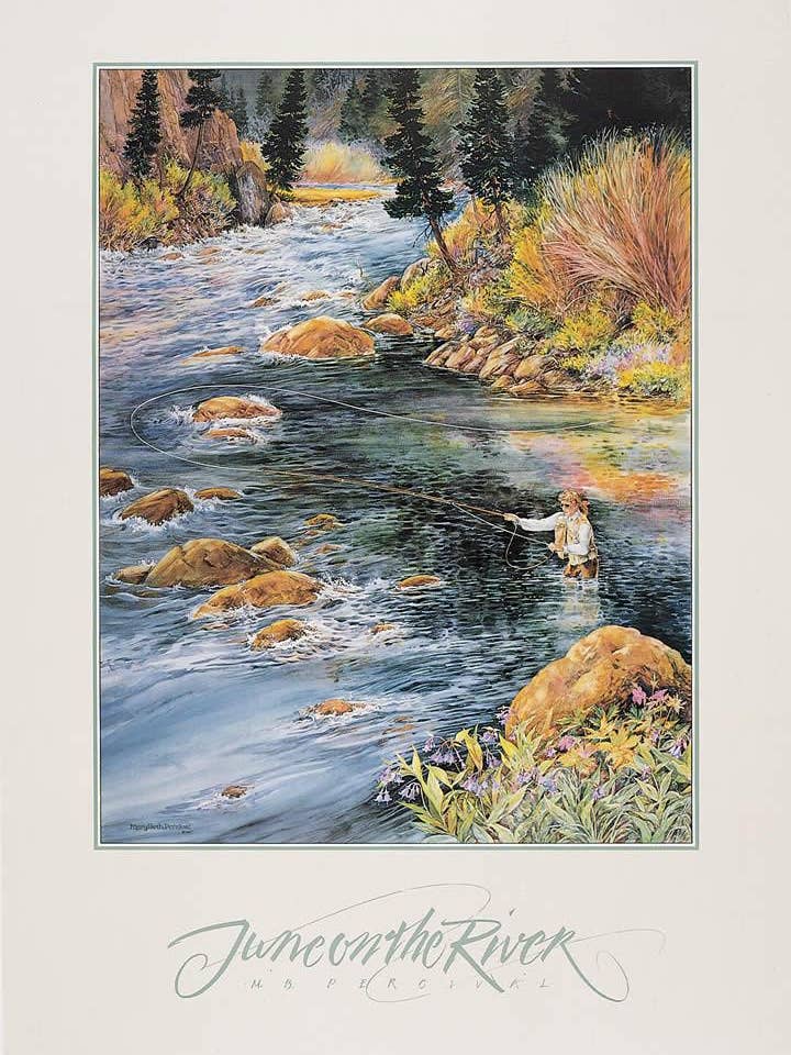 June on the River - Signed for wholesale by Frame of Mind