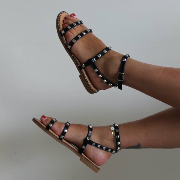 Studdy slippers for wholesale by DEZZY'S