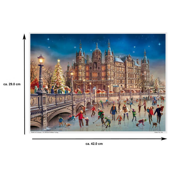 Richard Sellmer Verlag KG – wholesale Adventskalender – Julkalender för Schwerin slott