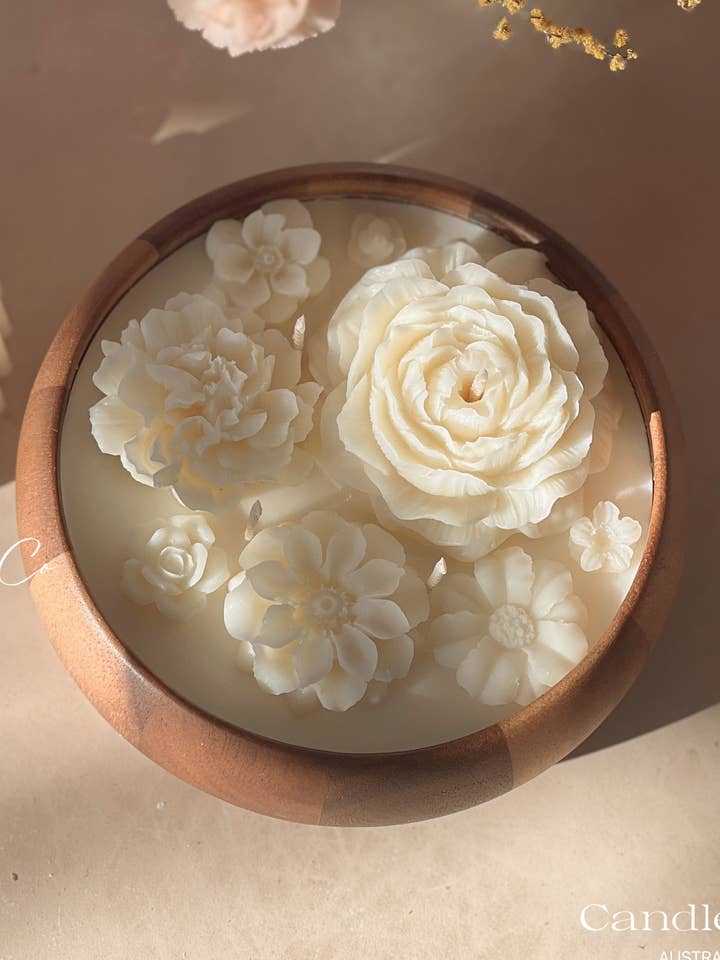 Flowers Acacia Bowl voor wholesale door CandlesCo Australia