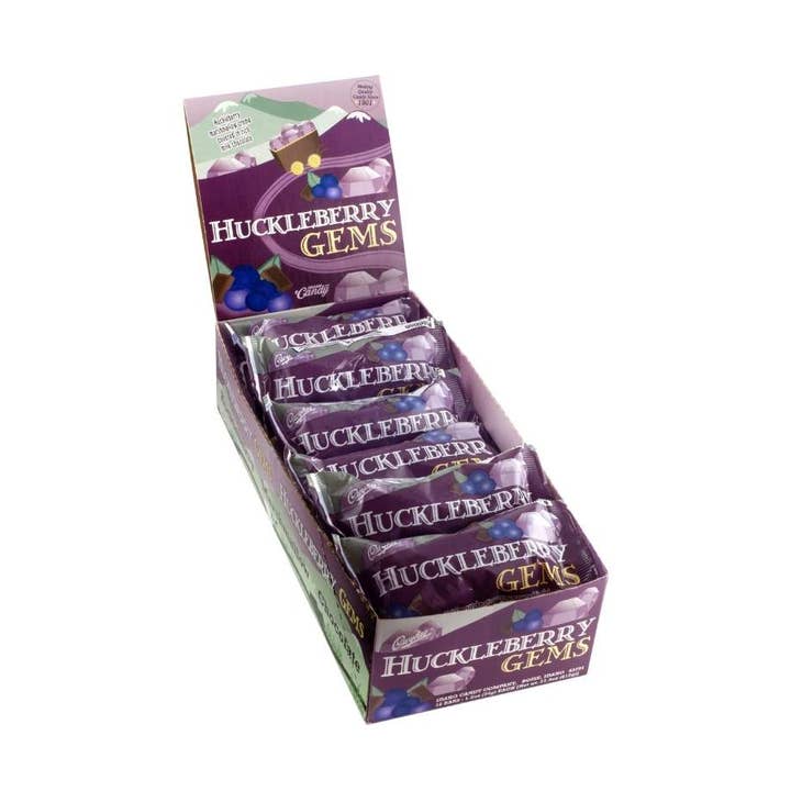Huckleberry Gem Bar - 18 Count for wholesale by Idaho Candy Co.