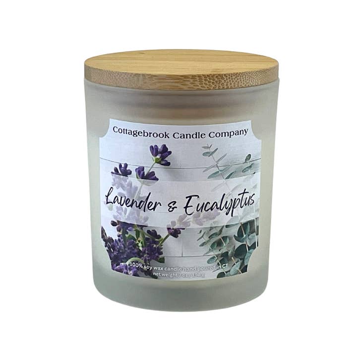 Vela de Soja de Lavanda e Eucalipto | 100% Cera de Soja, Feita à Mão, Ecológica por atacado de Cottagebrook Candle Company