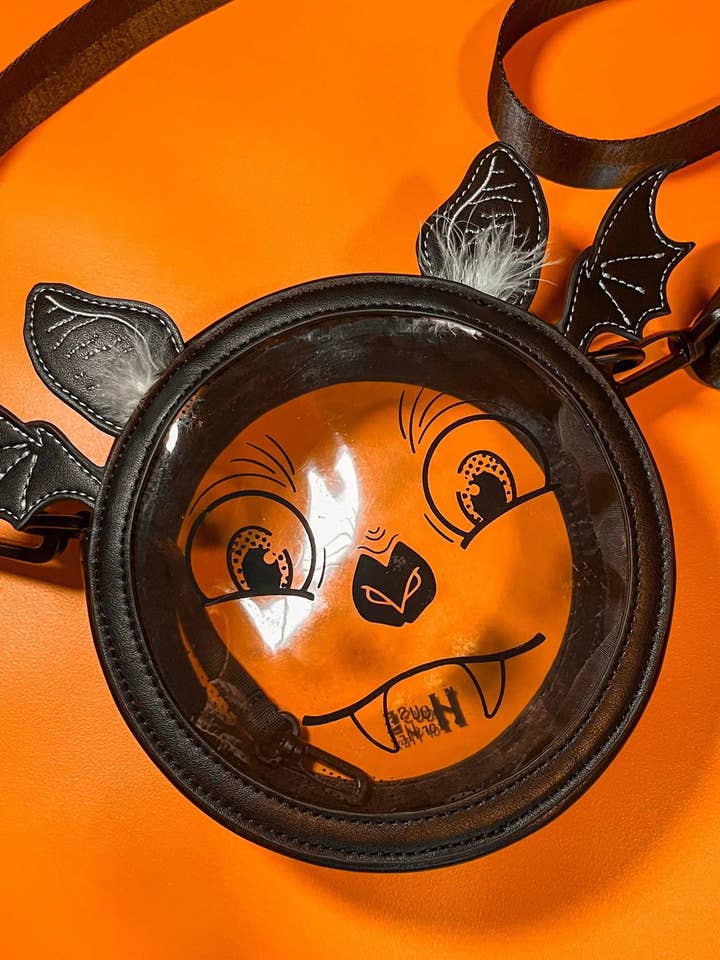 Freaking Bats Clear Concert Bag for wholesale by House of Hex