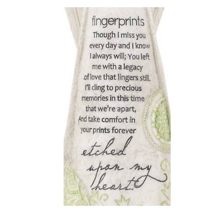 Magnolia – wholesale Decorative figurine – Figure Resin Fingerprints Angel1