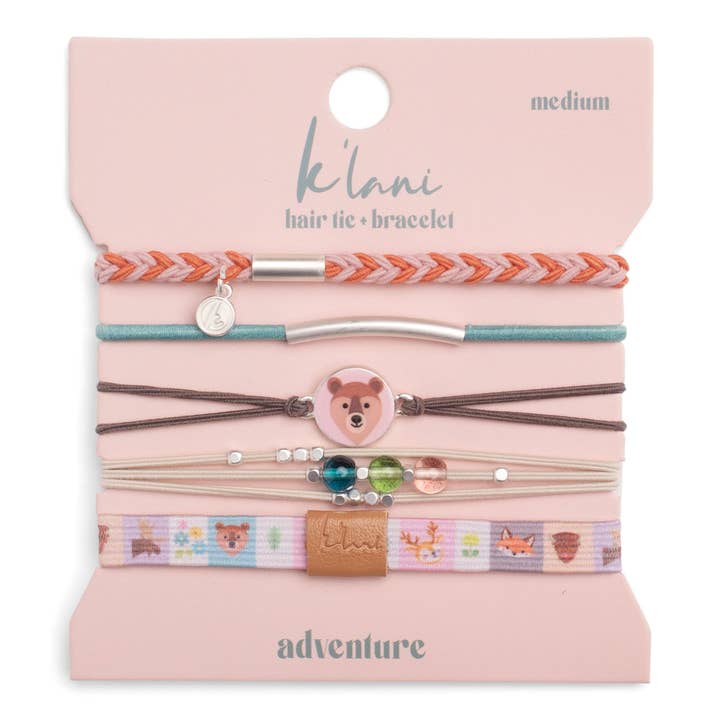 Adventure for wholesale by K'lani hair tie bracelets