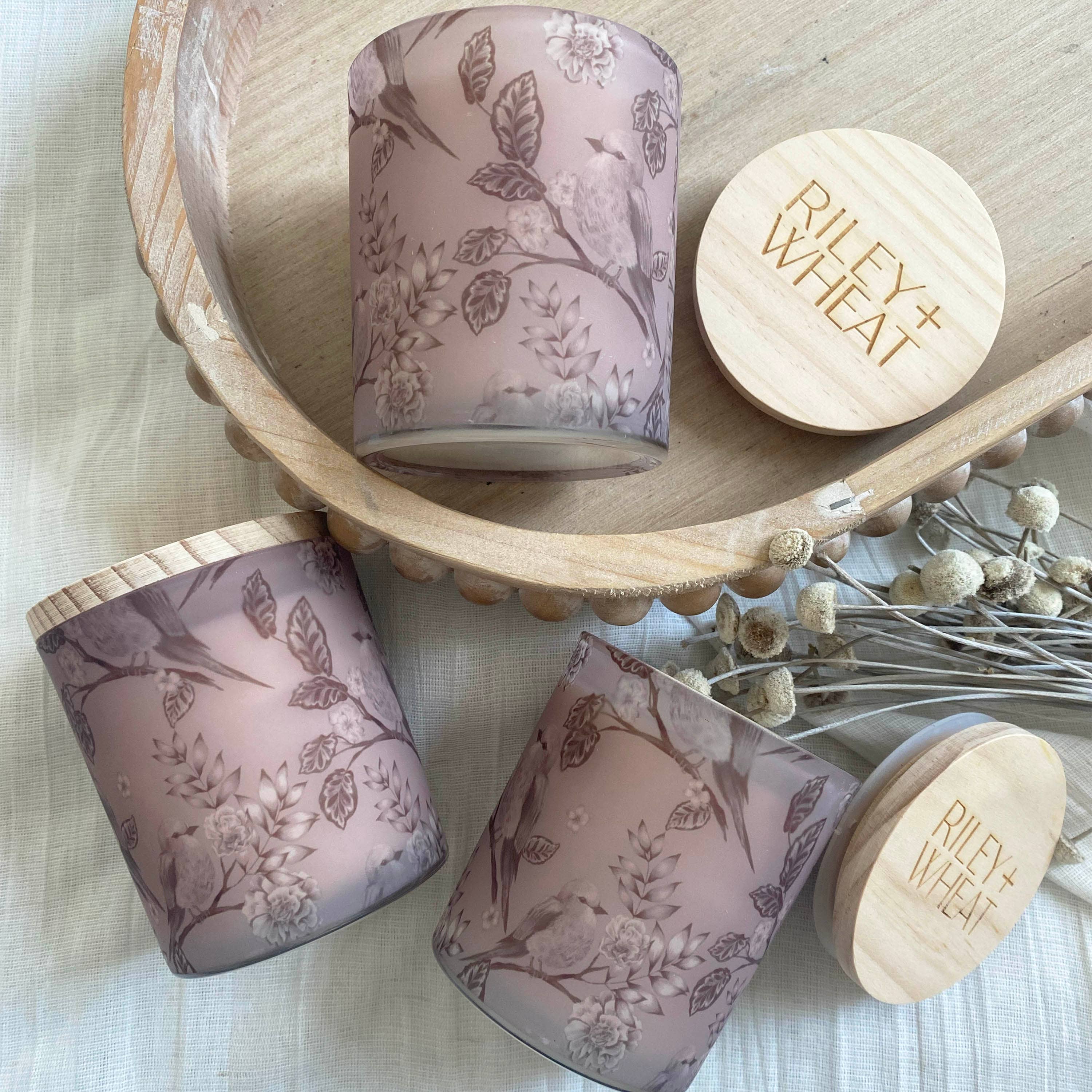 Riley And Wheat - Wholesale Jar/Filled Candle - Floral Candle1