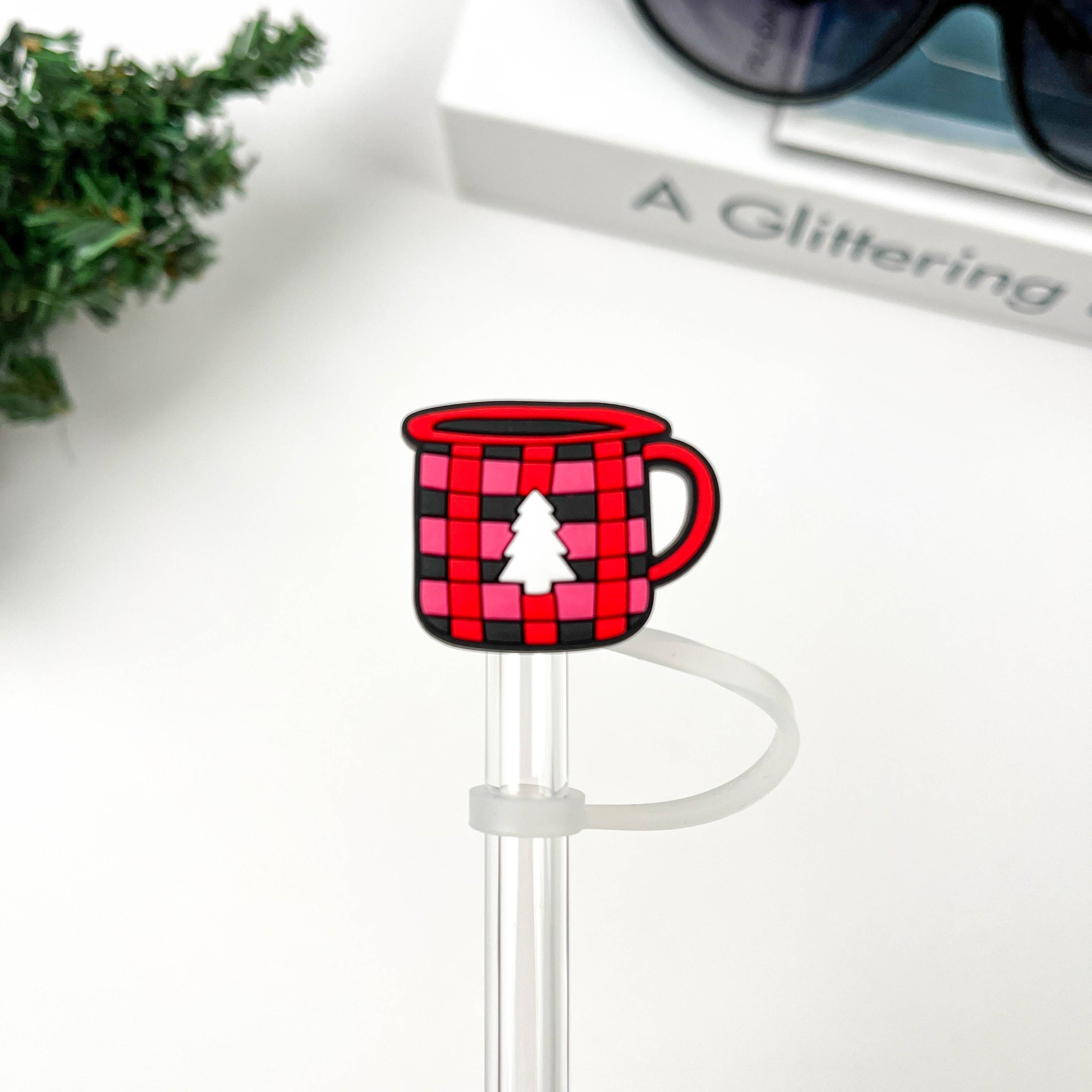 SoapElenGlen – wholesale Kanna – Halmöverdrag för kaffekopp, julhalmskydd0