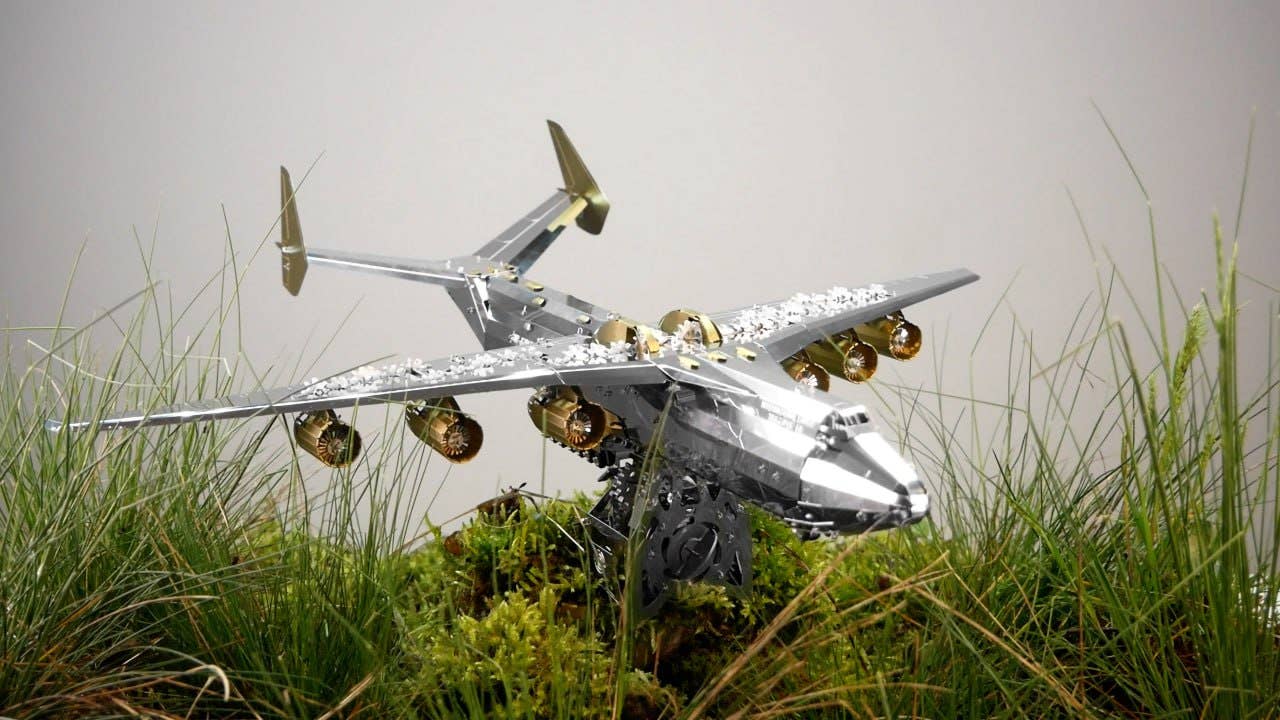 METAL-TIME INC. - Wholesale DIY Craft Kit - ANTONOV AN-225 MRIYA - OFFICIAL EXCLUSIVE EDITION DIY kit3