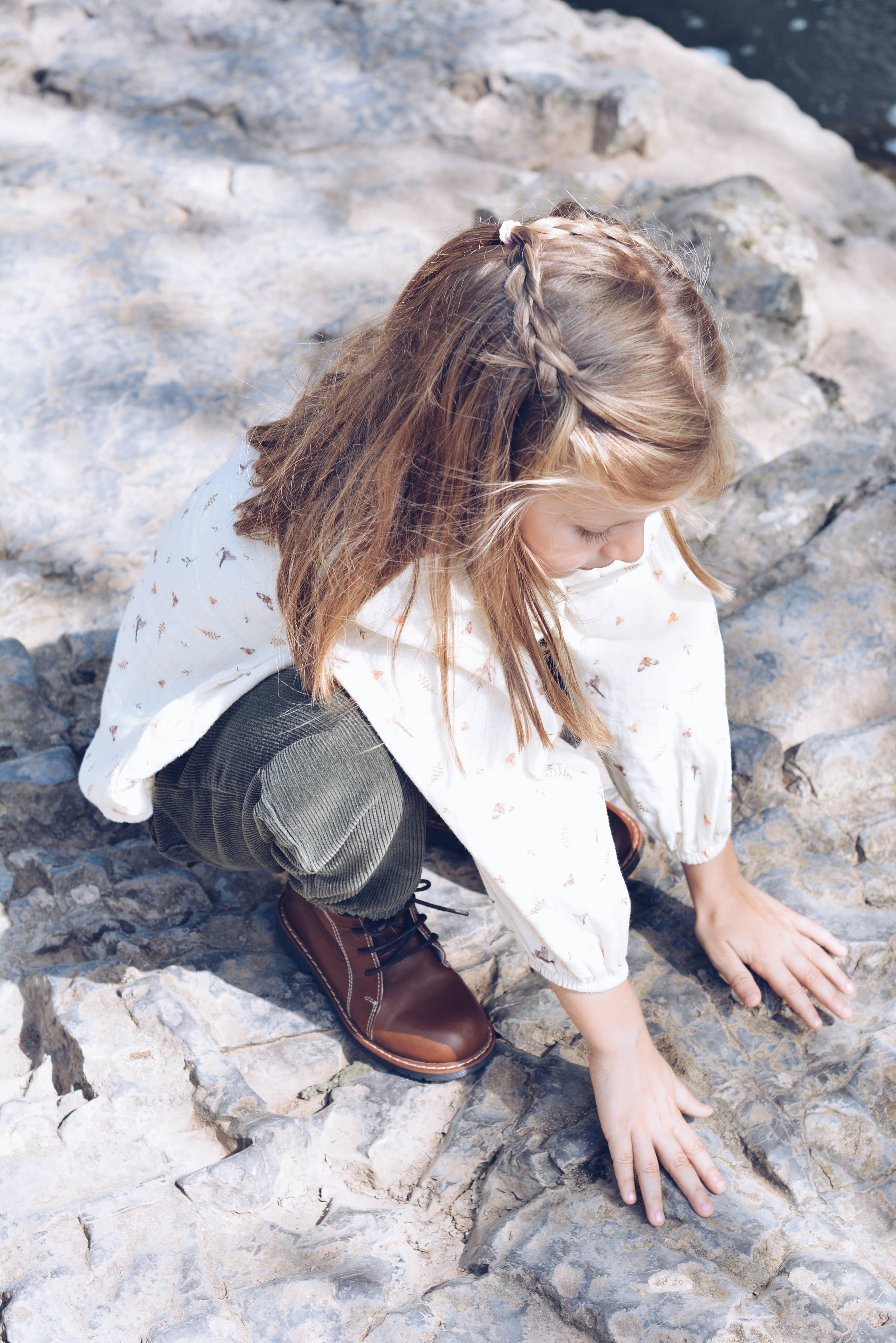 Eli & Nev (we cover U.S. import duties) - Vendita all'ingrosso Maglietta - Bambini - Blusa in mussola di cotone 100% con motivo uccelli e fiori per bambina11