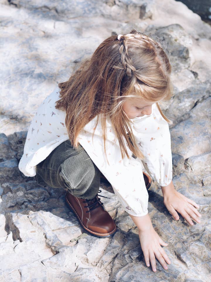 Eli & Nev (we cover U.S. import duties) - Wholesale T-Shirt - Kids - Baby / Girl Bird & Flower Pattern Muslin Blouse 100% Cotton11