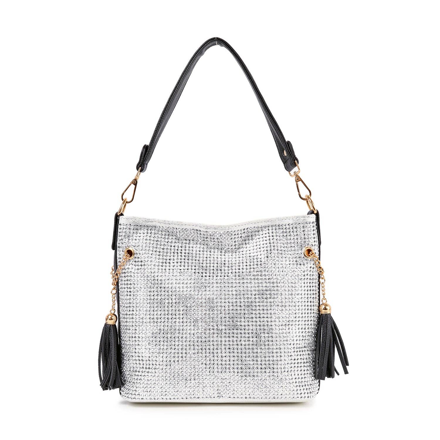 Handbag Express - Wholesale Shoulder Bag - Women's - Sparkling Rhinestone Hobo Handbag25