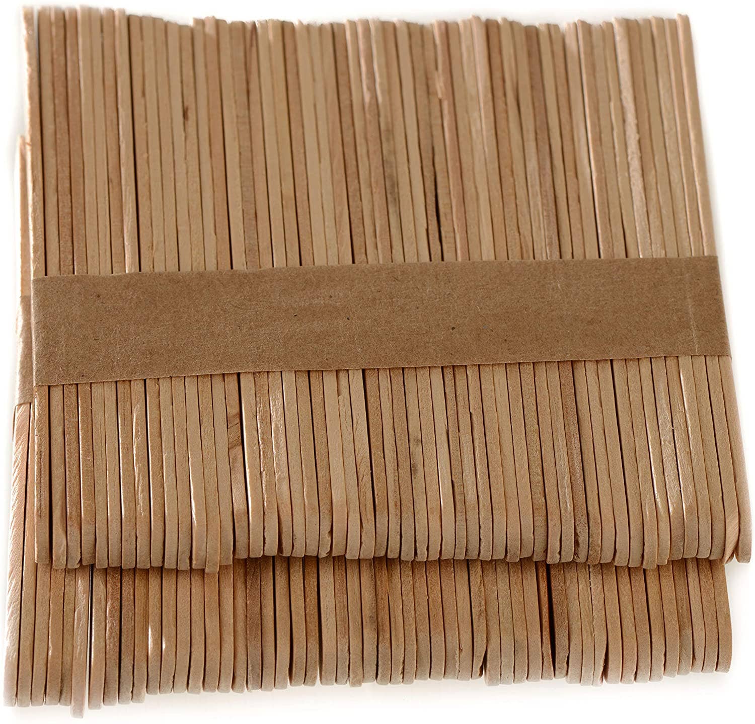 EcoQuality - Wholesale Craft Supplies - Wooden Craft Sticks - Great for Arts and Crafts, Natural0