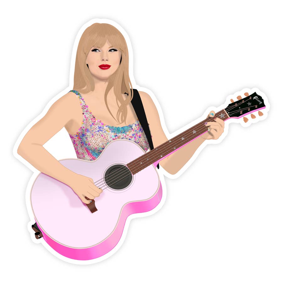Taylor Swift Era Inspired Waterproof Sticker – My Free Moments