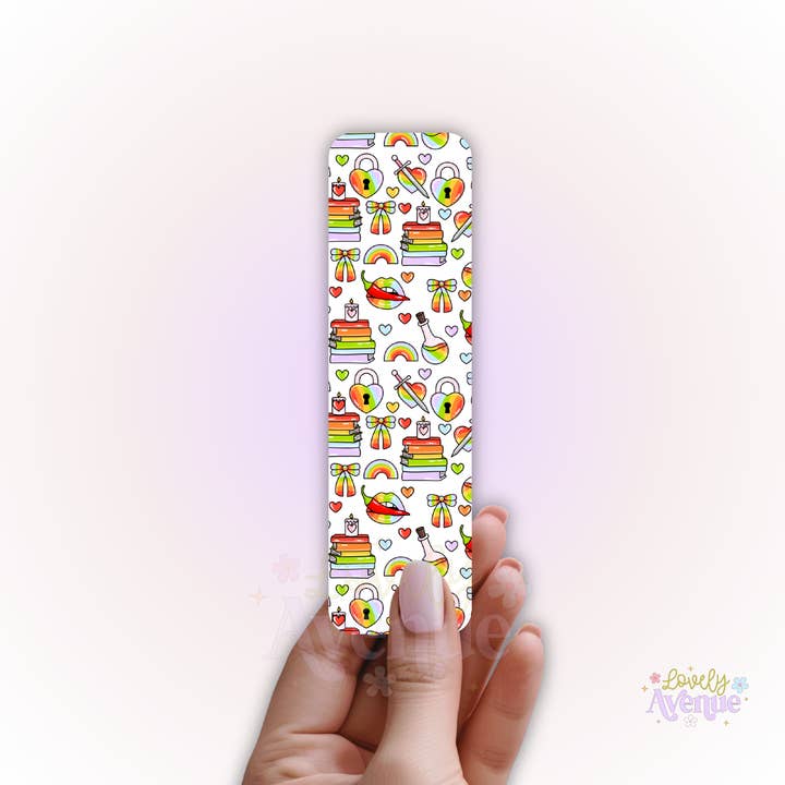 Rainbow Elements - Cardstock Bookmark for wholesale by Lovely Avenue