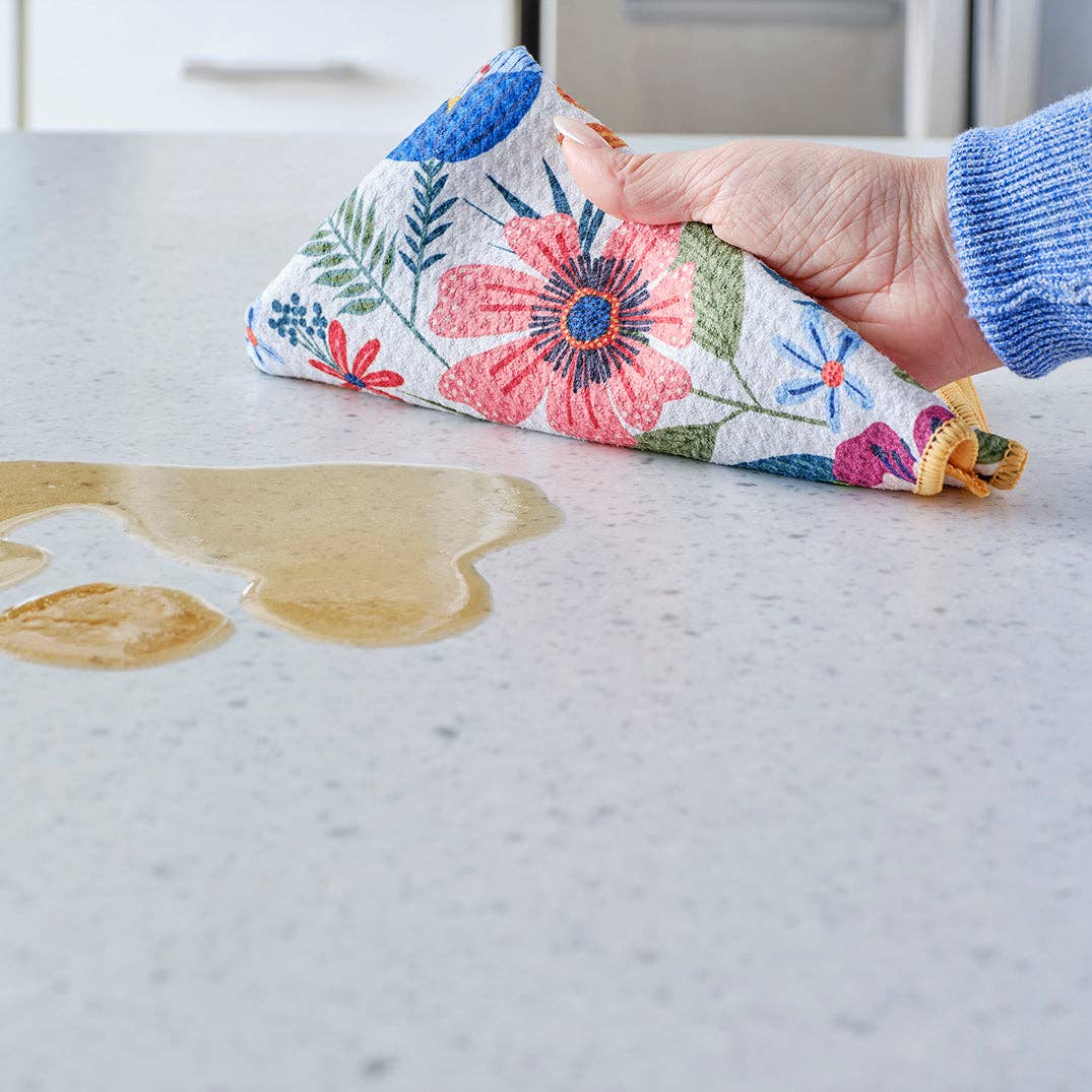 WerkShoppe - Wholesale Tea Towel - Field Of Flowers All Purpose Towel Set5