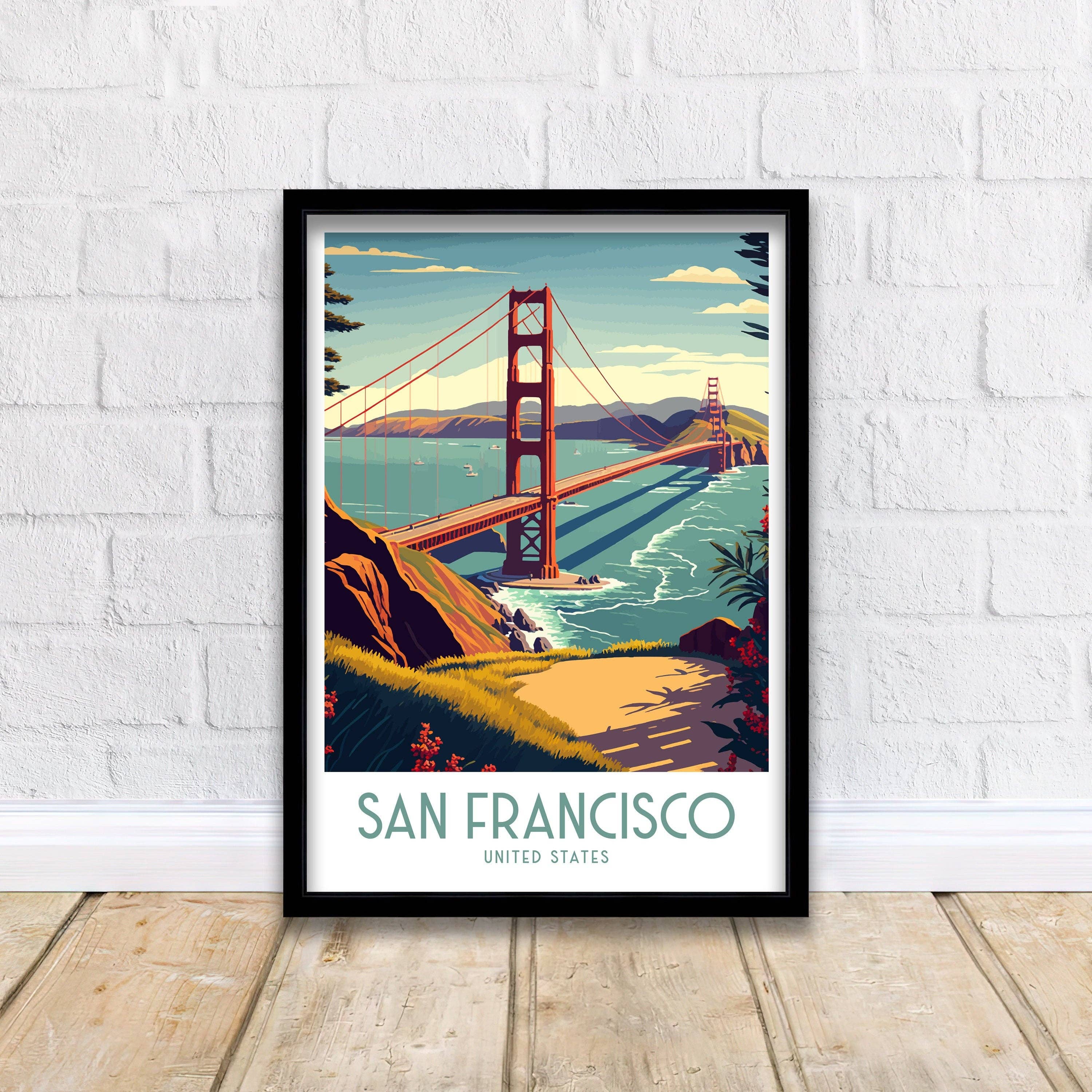 InkNPrintz – wholesale Poster – San Francisco Travel Poster