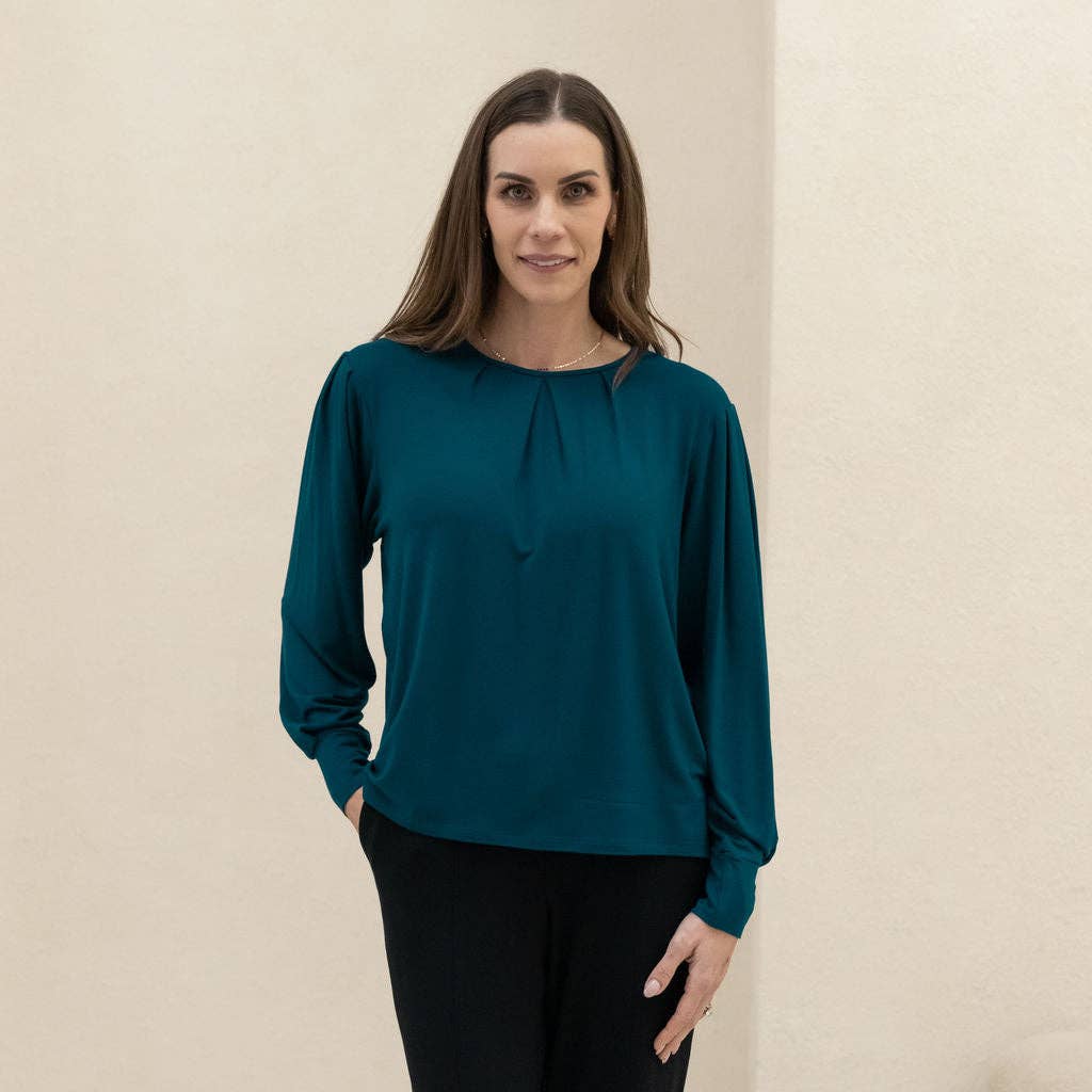 Encircled - Wholesale Blouse - Women's - The Comfy Blouson Top28