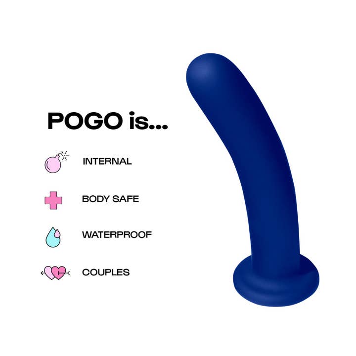 Unbound - Wholesale Sex Toy - Pogo Midsize Silicone Harness-Compatible Sex Toy