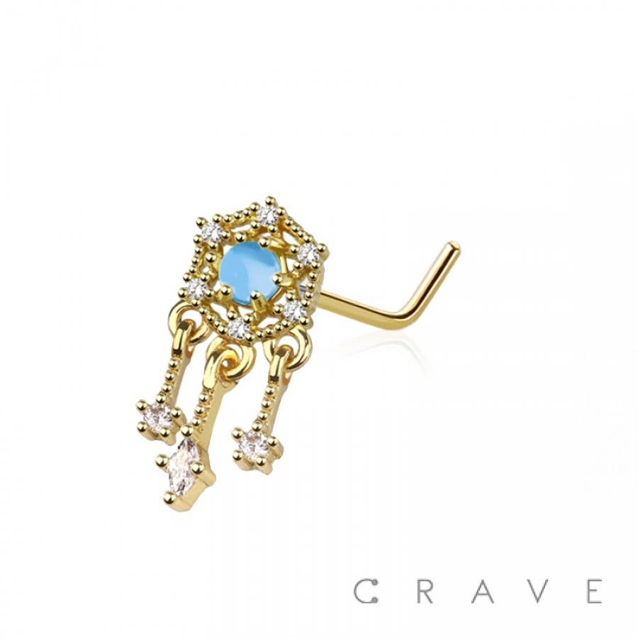 CRAVE – Anel de nariz por atacado – PINOS DE NARIZ EM FORMA DE L EM AÇO CIRÚRGICO EM AÇO ESTELAR 316L0