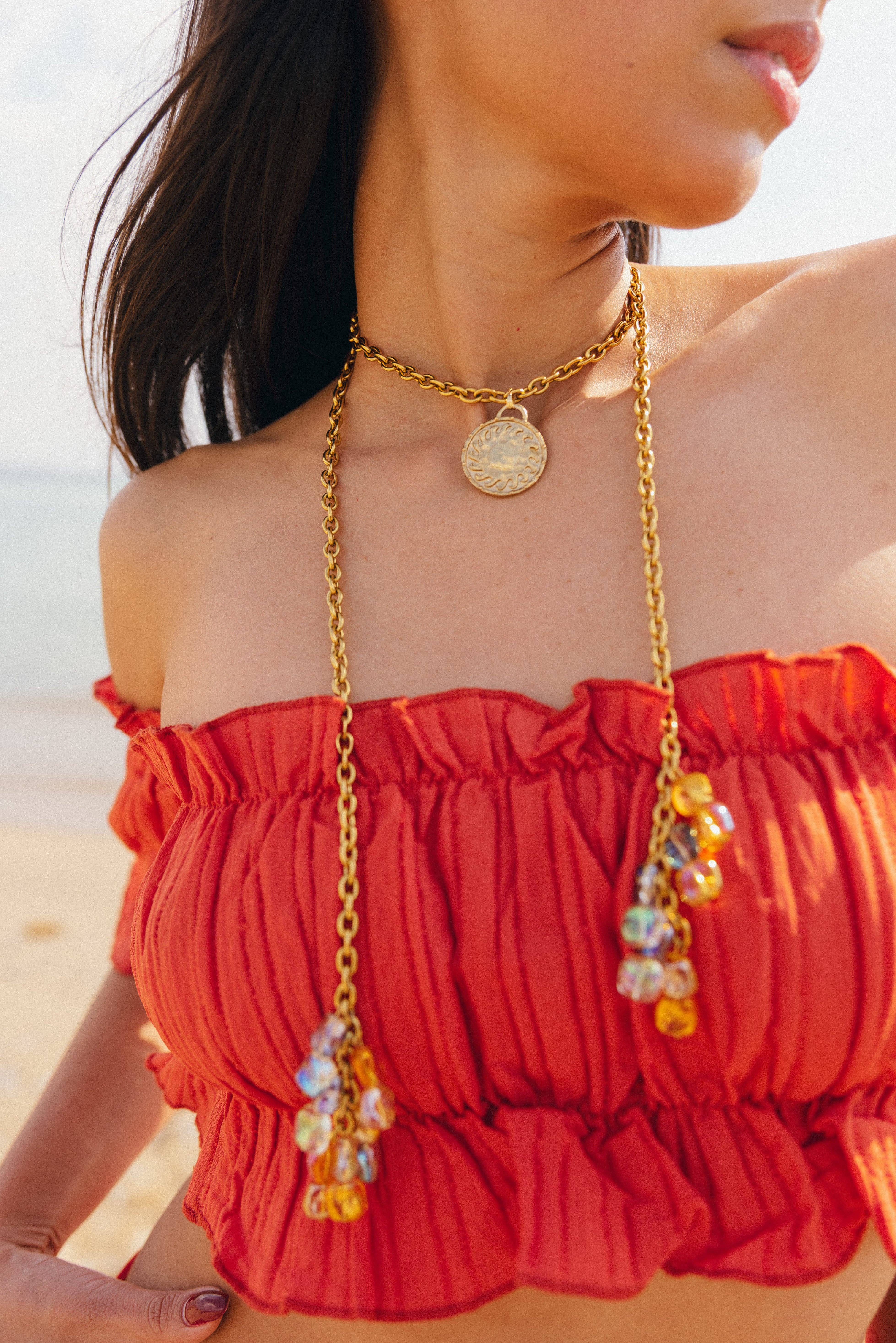 Persea Jewelry - Wholesale Pendant/Charm Necklace - Collar Mediterrani Long4