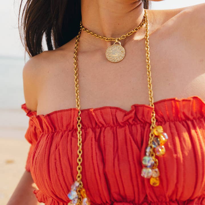 Persea Jewelry - Wholesale Pendant/Charm Necklace - Collar Mediterrani Long4