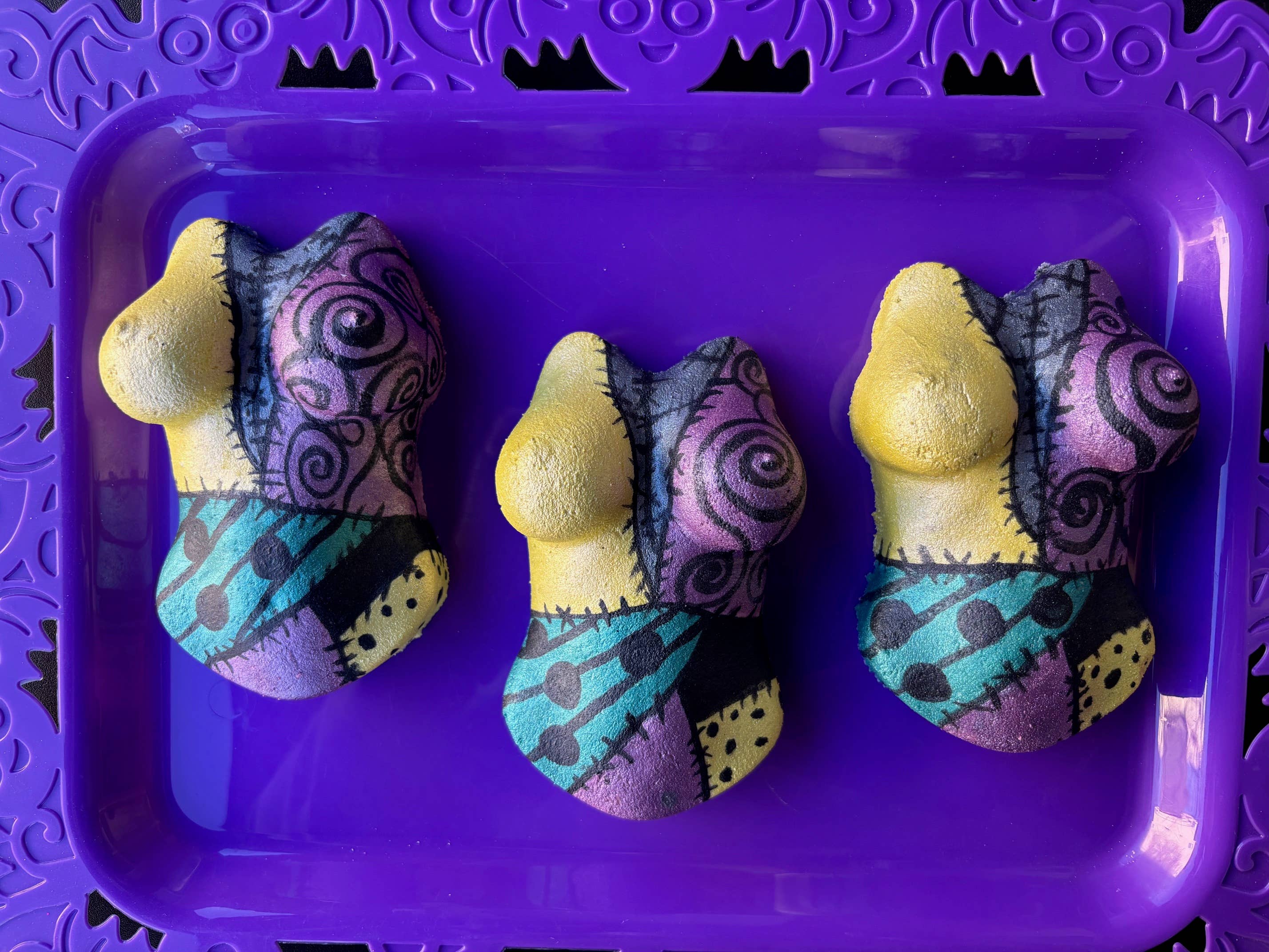 Skye Luna Beauty - Wholesale Bath Bomb/Fizz - Sexy Sally: Nightmare Before Christmas Bath Bomb2