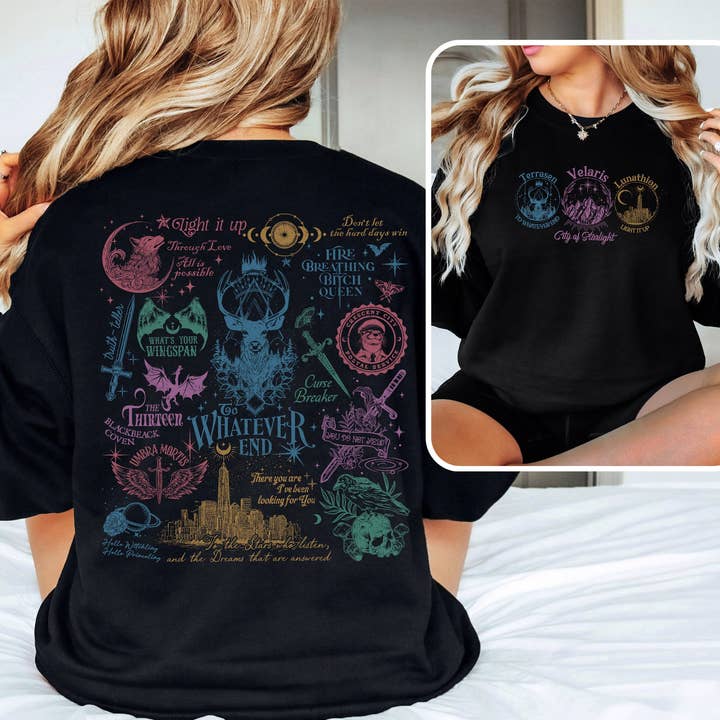 MagicMerchEmporium - Vente Sweat-shirt à imprimés – unisexe - Sweatshirt SJM Worlds Collide1