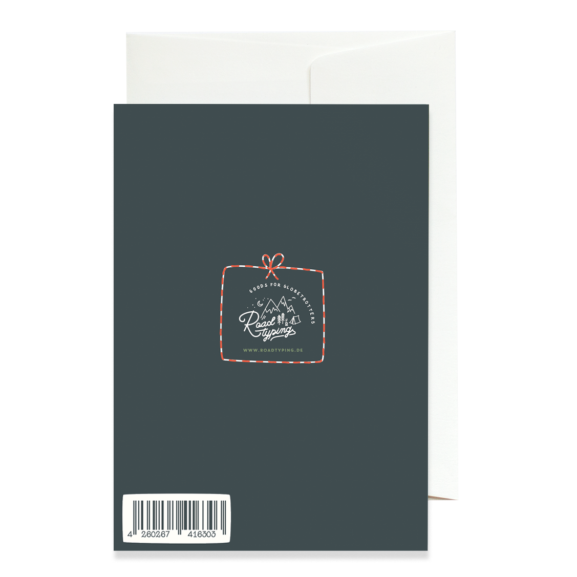 Roadtyping - Vente Cartes de Noël - Carte de Noël pliée1