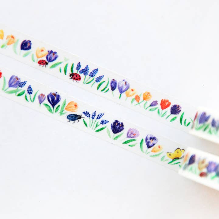 Willwa - Wholesale Washi Tape - Colorful Spring Garden Washi Tape