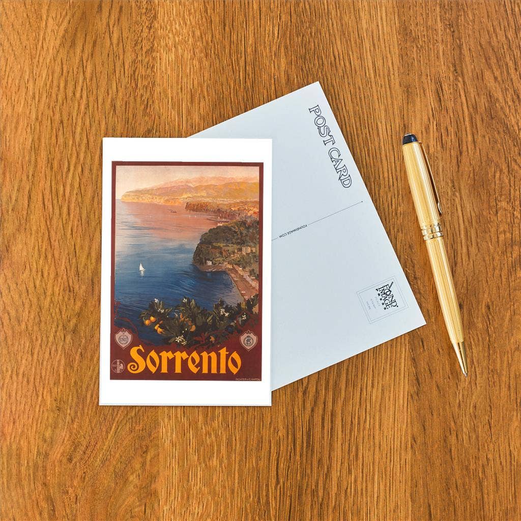 Found Image Press - Wholesale Postcard - Postcard IT-297 Travel Poster for Sorrento1