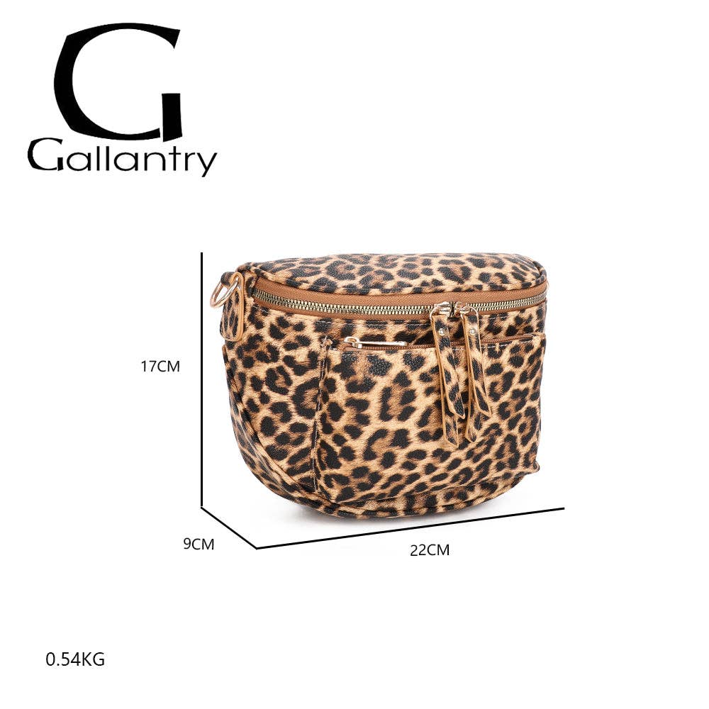 Gallantry - Vente Sac ceinture – femme - Glamour Léopard1