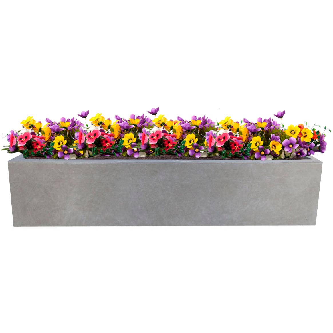 Idealist Lite Fibrestone Planters – wholesale Planter box – IDEALIST Window Box Light Concrete Planter10