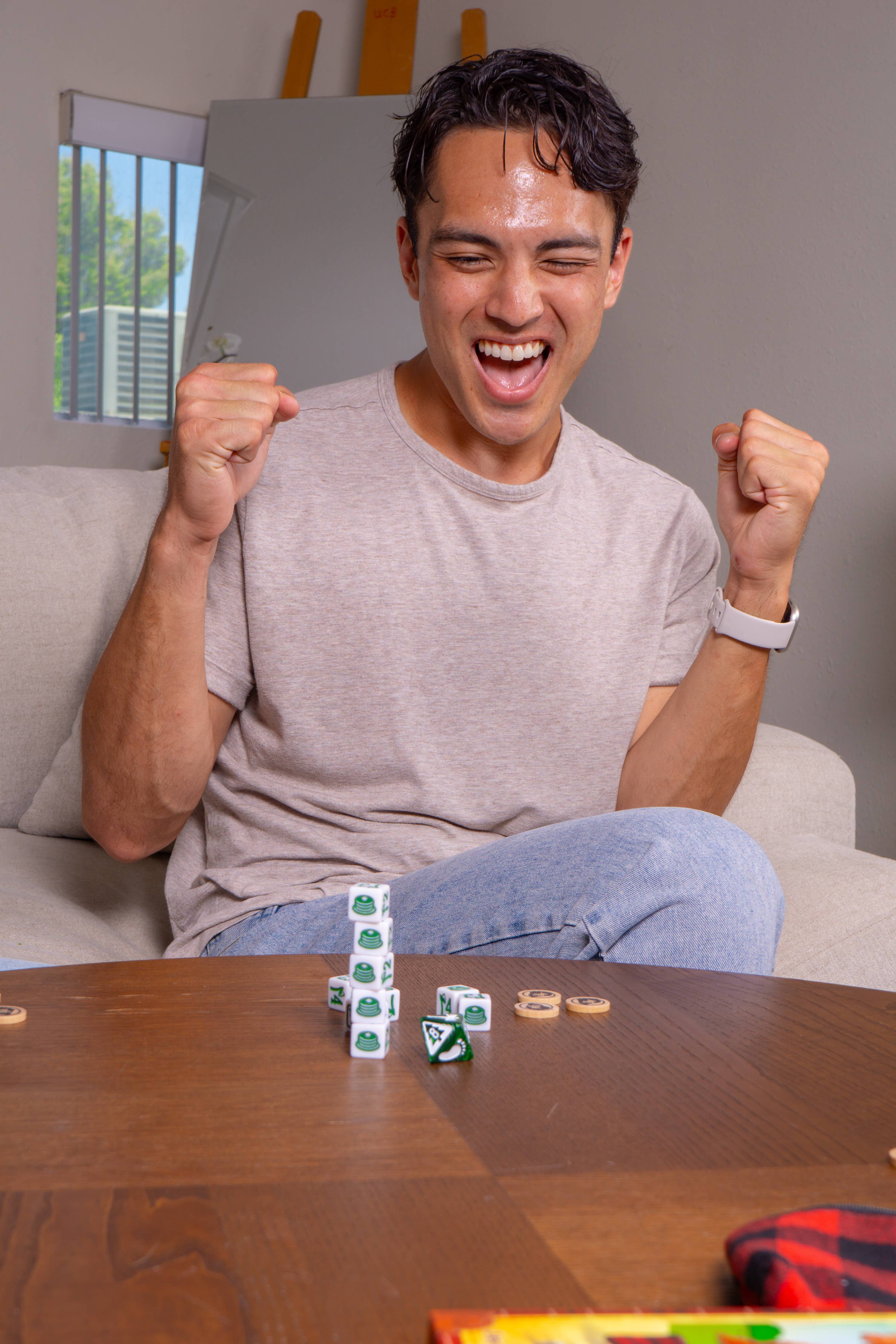 Left Justified Studio & Prolific Games - Wholesale Board Game - Flapjacks & Sasquatches Dice Game — Portable Family Game8