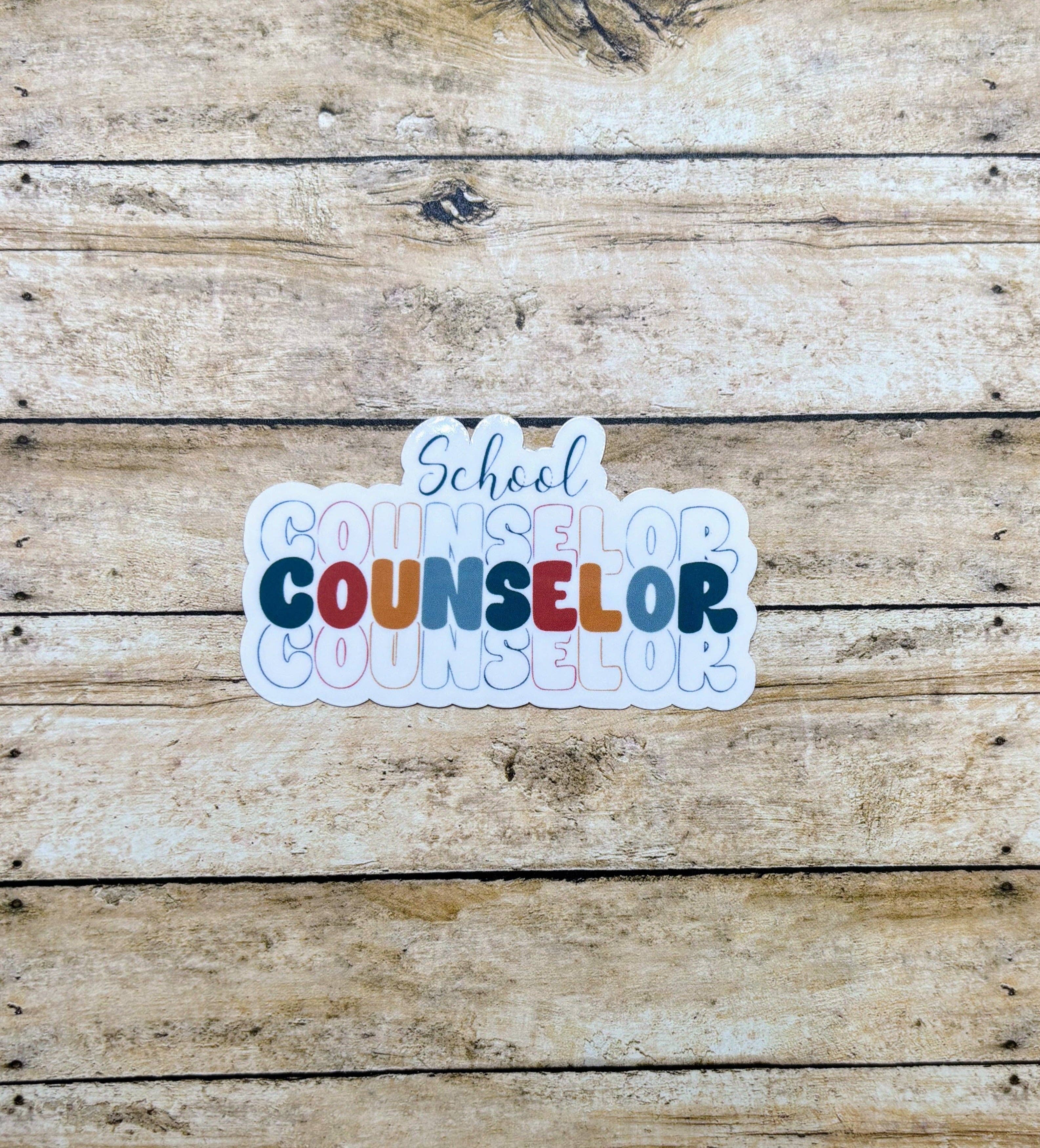 Made with Monday - Wholesale Sticker - School Counselor Sticker1